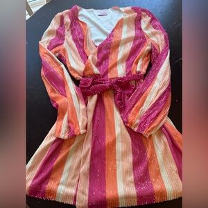 Pink Lily sequin dress